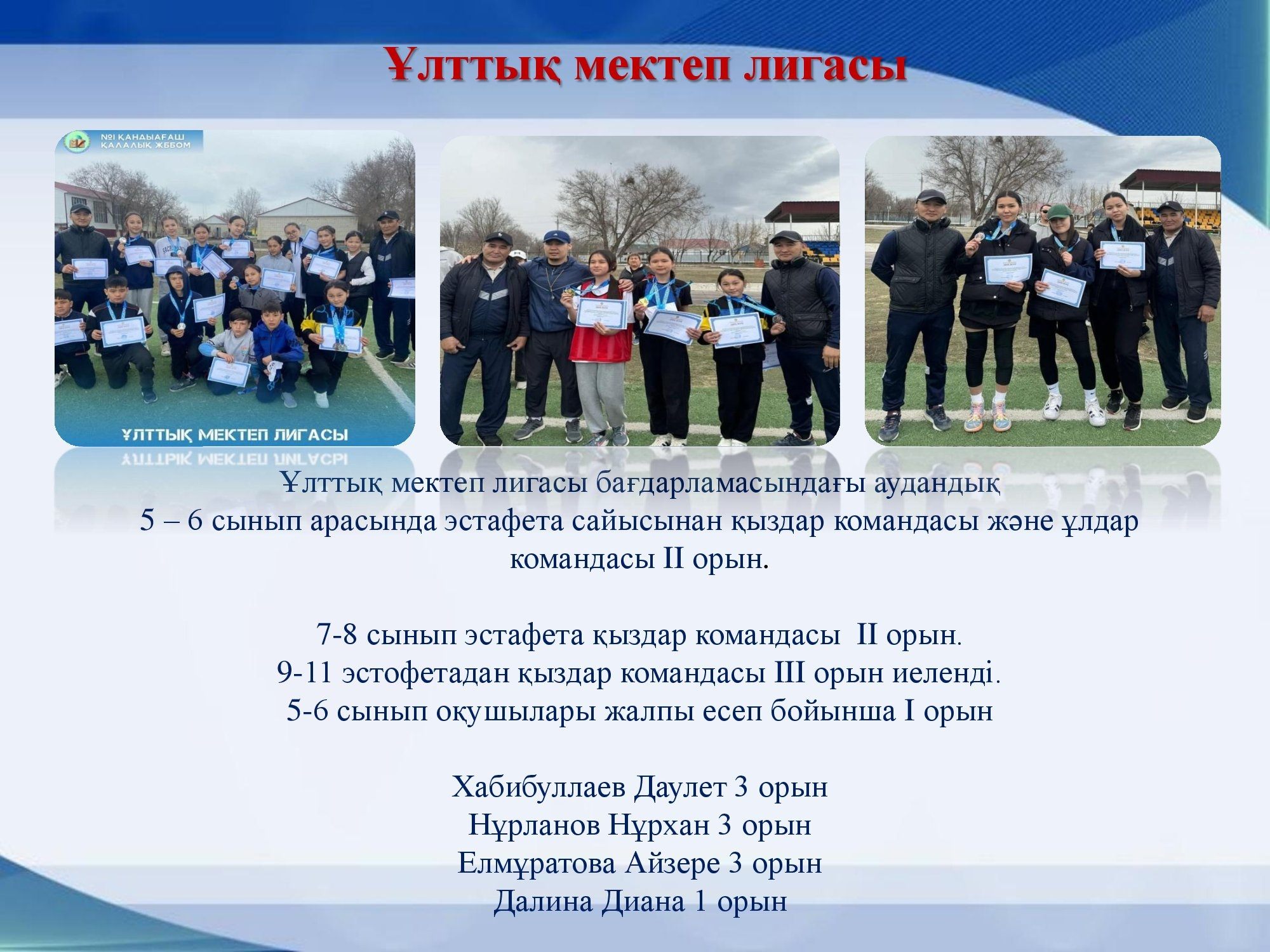 Ұлттық мектеп лигасы 5 6 сынып